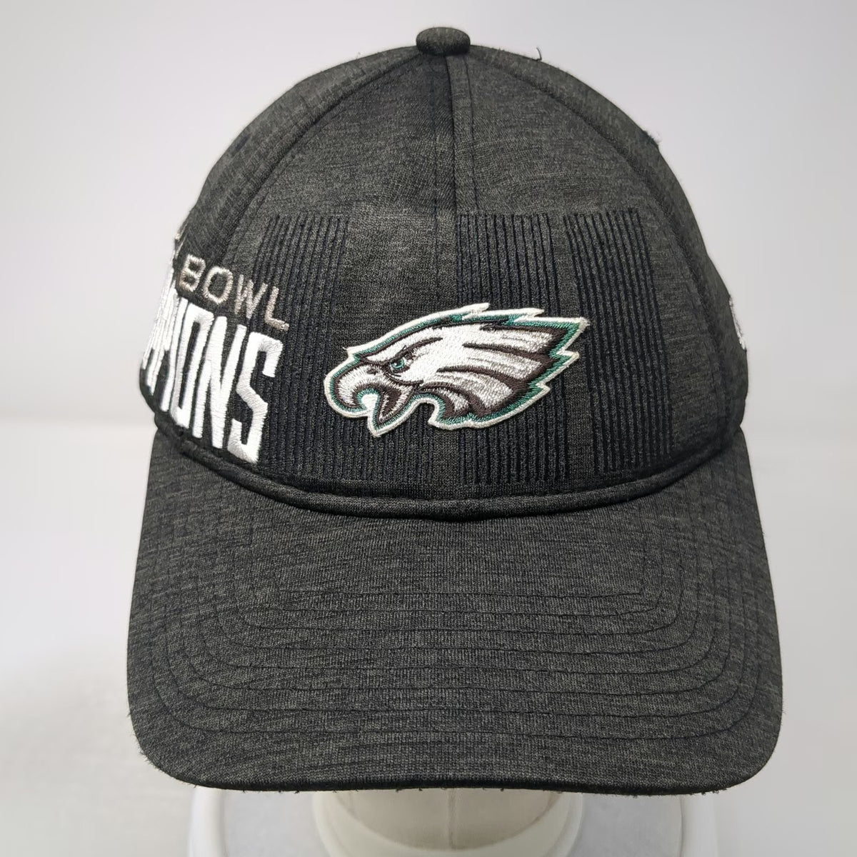 Philadelphia Eagles NFL New Era Hat Gray One Size Super Bowl LII Champions