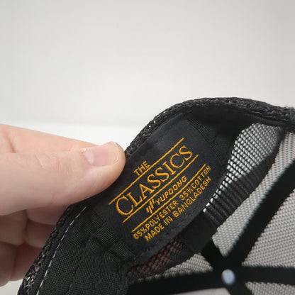 UKIAH Snapback Trucker Hat Gray OS Adjustable Mesh Back The Classics Yupoong