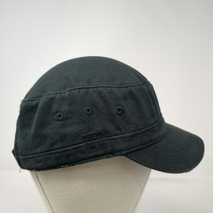 District Black Army Cap One Size YMCA Horsethief Reservoir Adjustable Cotton Hat