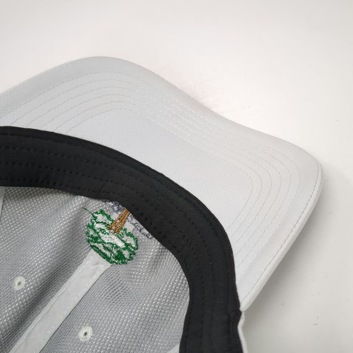 Ahead Baseball Cap Gray One Size Stonington CC Staff Performance Golf Club Hat