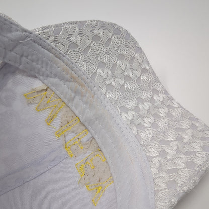 WIFEY Slideback Baseball Cap Multicolor One Size Adjustable Lace Trim