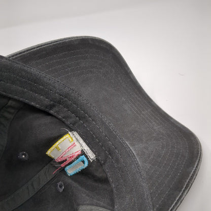 End Can Slideback Hat Black One Size Adjustable Embroidered Port Authority