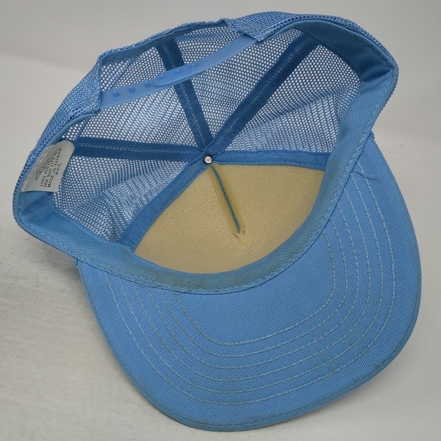 Indy 89 Indianapolis Racing Event Trucker Hat Blue Vintage Mesh Snapback Foam