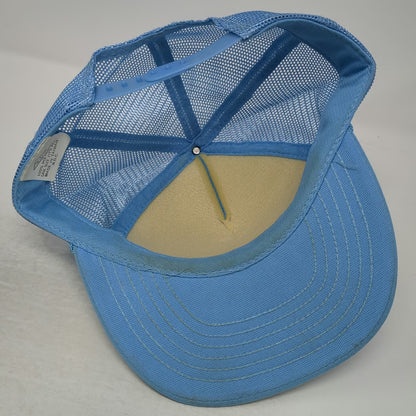 Indy 89 Indianapolis Racing Event Trucker Hat Blue Vintage Mesh Snapback Foam