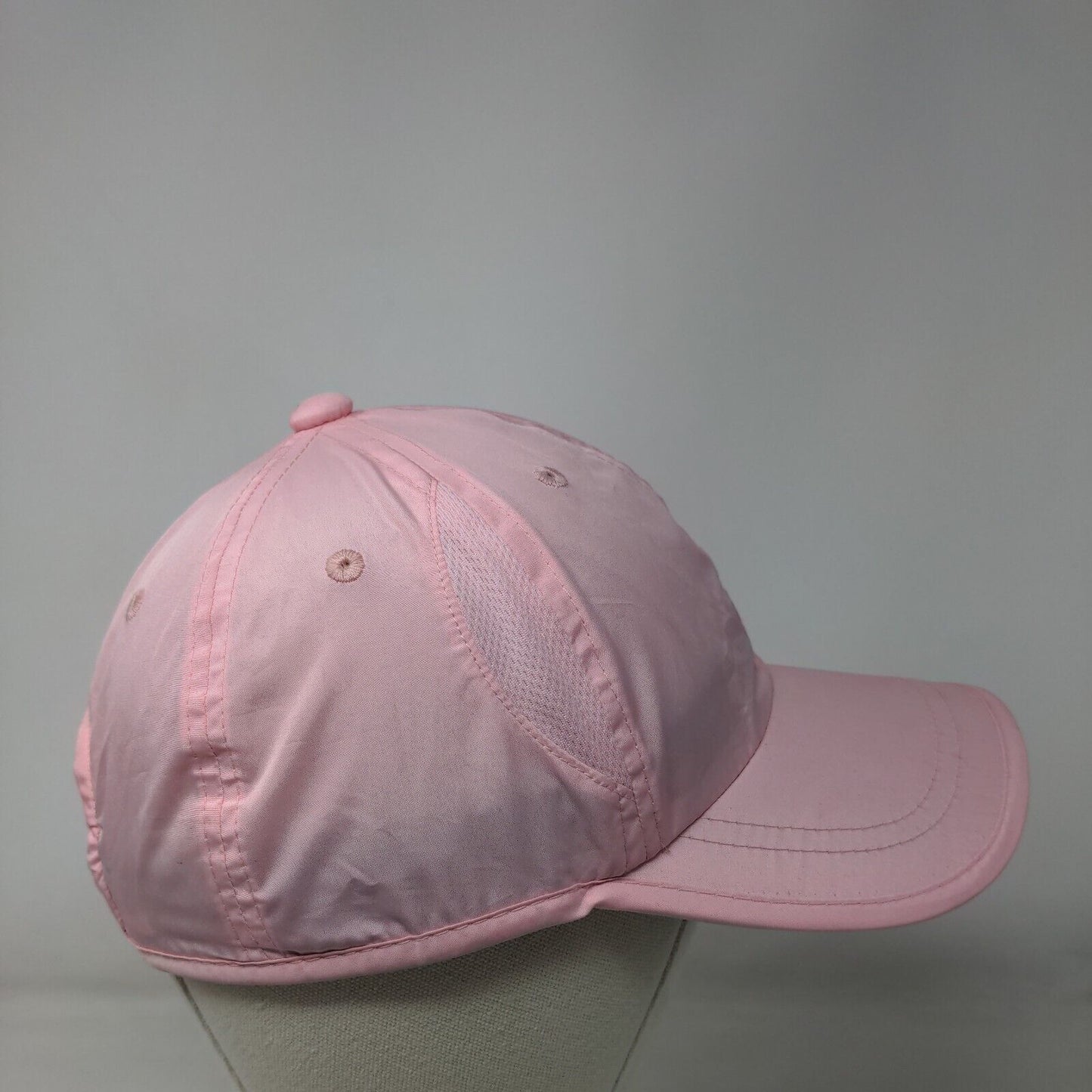 US Polo Assn. Strapback Hat Pink One Size Adjustable Embroidered Breathable