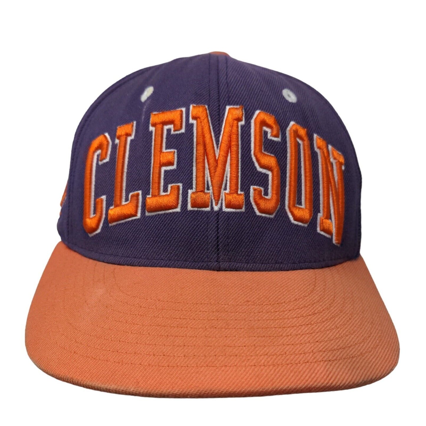 Zephyr Men's Snapback Hat Multicolor Clemson Tigers Embroidered Logo Pawprint