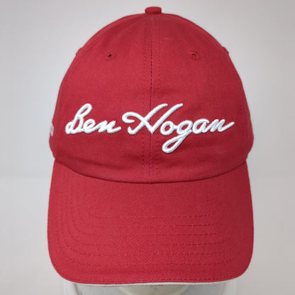 Ben Hogan Freeman Slideback Hat Red One Size Adjustable Embroidered Patriotic