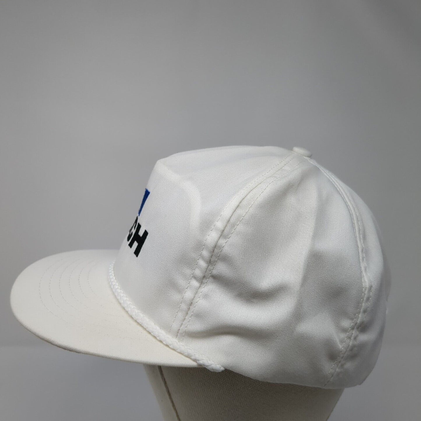 Koch Snapback Rope Hat White One Size Adjustable Embroidered Outdoor