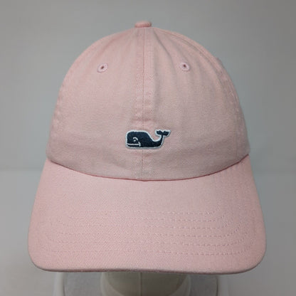 Vineyard Vines Whale Slideback Hat Pink One Size Adjustable 6 Panel