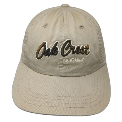 Imperial Baseball Cap Beige One Size Oak Crest Norway Hat Adjustable Cotton