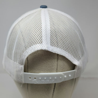 Outdoor Cap Trucker Hat Blue One Size Danone North America Mesh Back Snapback