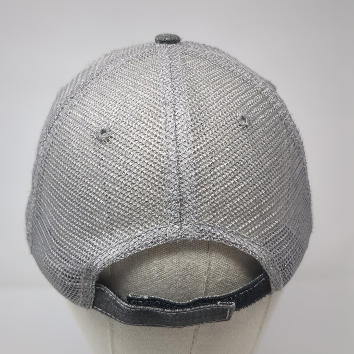 Lakeview Basketball Strapback Trucker Hat Gray One Size Mesh Back HG