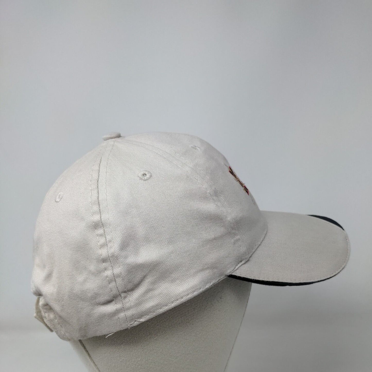 Idaho Center Strapback Hat Tan OS Adjustable Embroidered 6 Panel Apollo USA