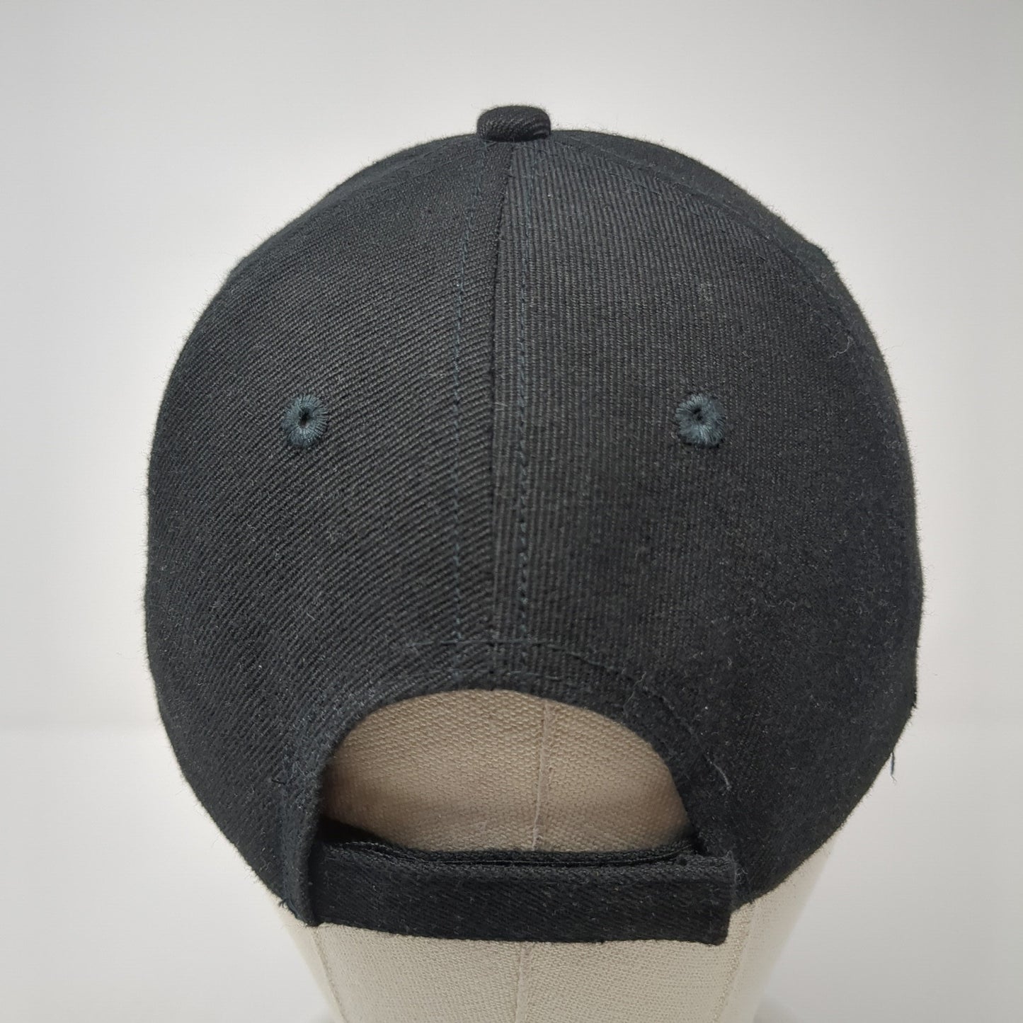Tires Plus Strapback Hat Black Embroidered Logo Adjustable One Size