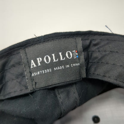 Apollo USA Baseball Cap Black One Size STS Tire & Auto Centers Strapback Hat