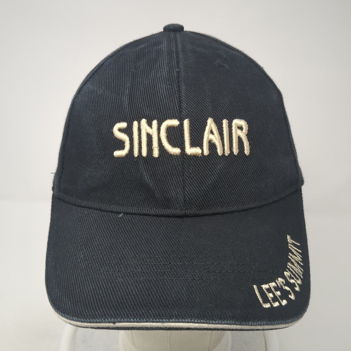 Sinclair Lee's Summit Strapback Hat Black One Size Adjustable Outdoor