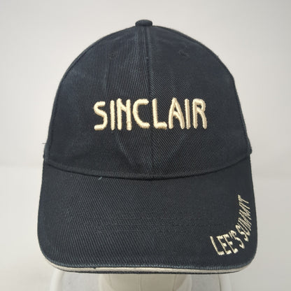 Sinclair Lee's Summit Strapback Hat Black One Size Adjustable Outdoor