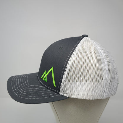 Empire Snapback Trucker Hat Gray One Size Adjustable Mesh Back Name Brand