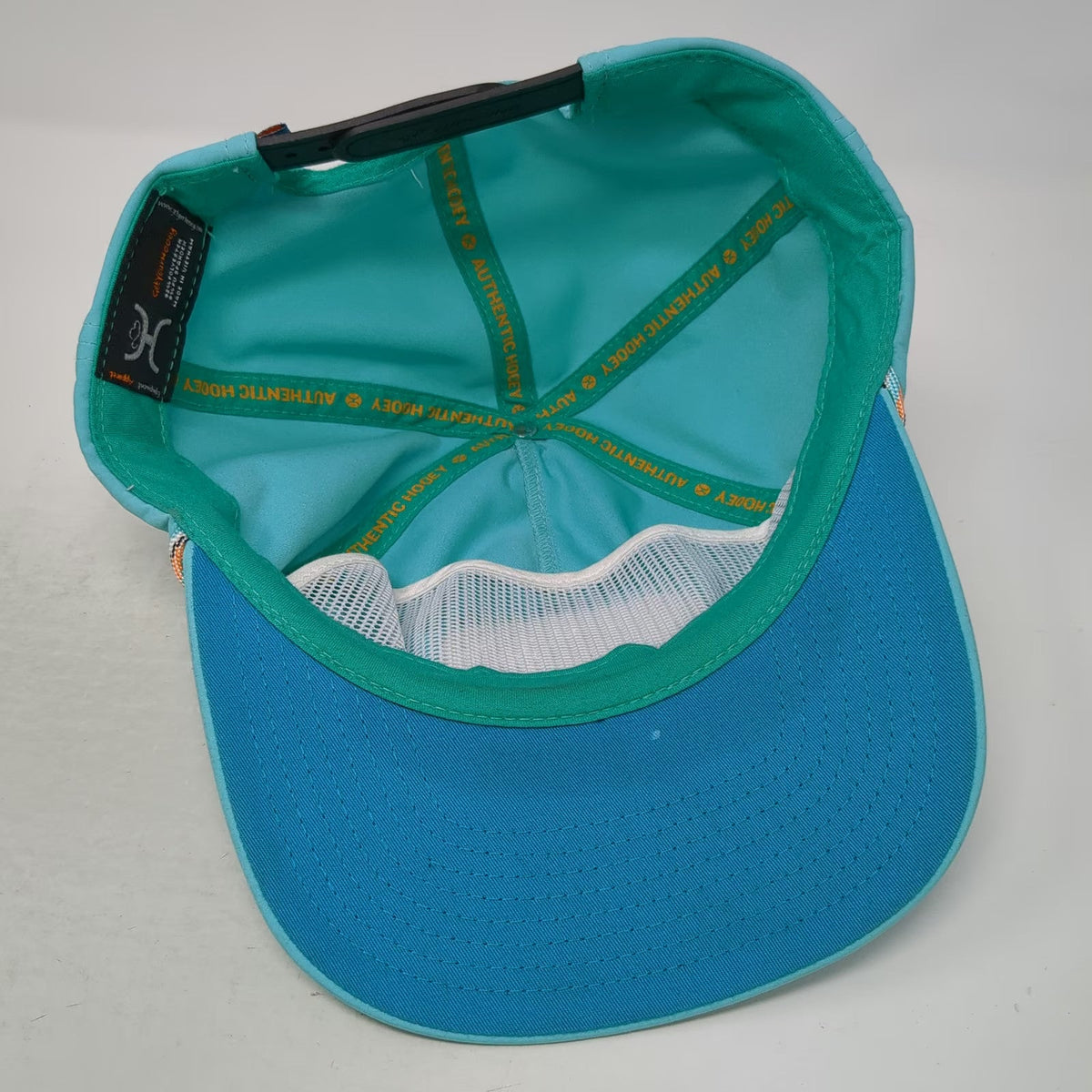 Hooey 5 Panel Hat Blue OSFM Rope Snapback Spring Branch Texas Patch Polyester