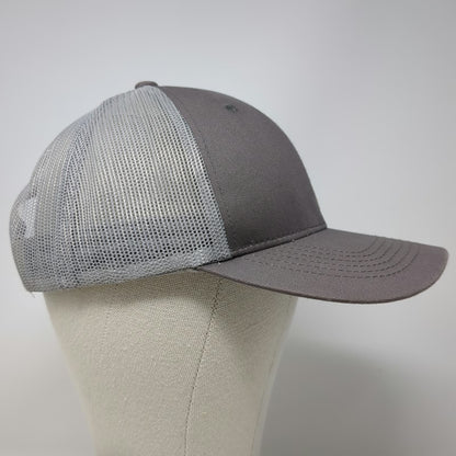 RedHead Trucker Hat Gray One Size Mesh Snapback Structured Logo Patch Hunting