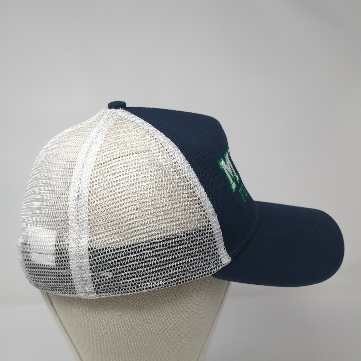 MVHS Football Trucker Hat Blue One Size Adjustable Embroidered 9Forty New Era