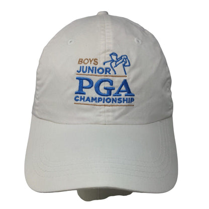 Ahead Men's Strapback Hat Cream Adjustable PGA Junior Championship Logo