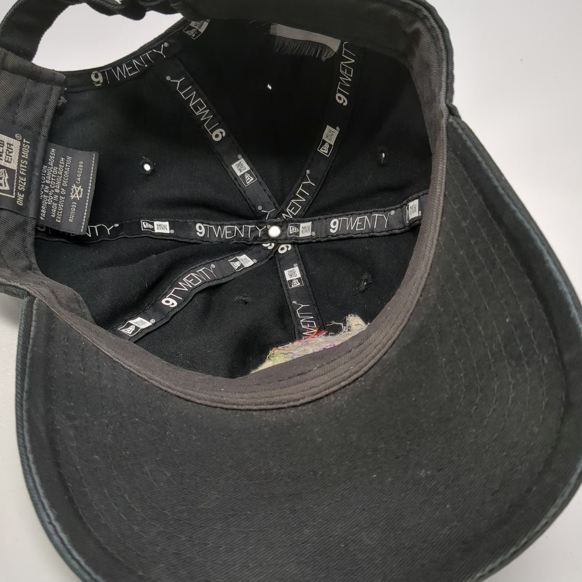 New Era Baseball Cap Black One Size Eminem Slim Shady LP Logo Adjustable 9TWENTY