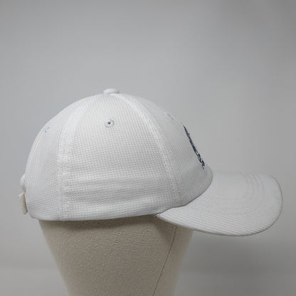 Linking Up Fore Kids Blue Cross of Idaho Strapback Hat White One Size Adjustable