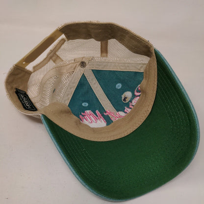 Parrot Mtn. Great Smoky Mtns. Snapback Trucker Hat Multi One Size Mesh Back