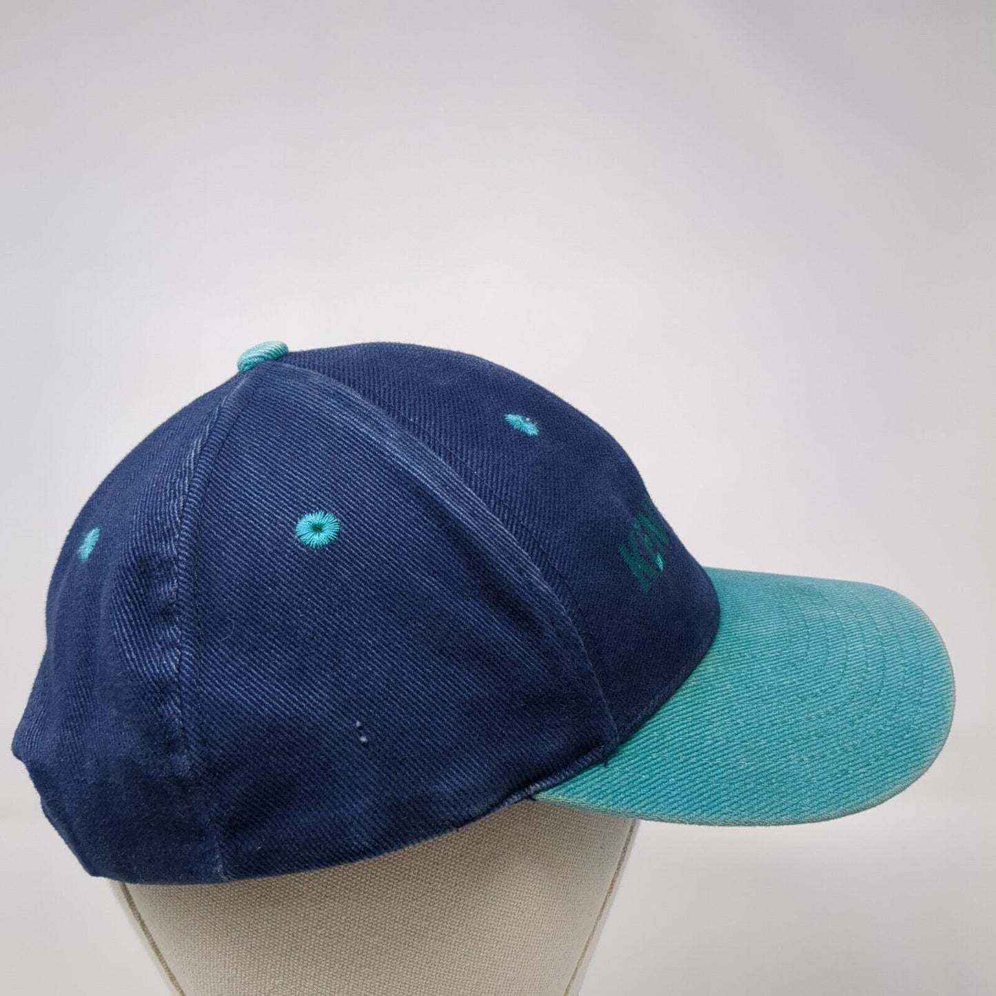 Kenworth Snapback Hat Blue One Size Adjustable 6 Panel Colorblock