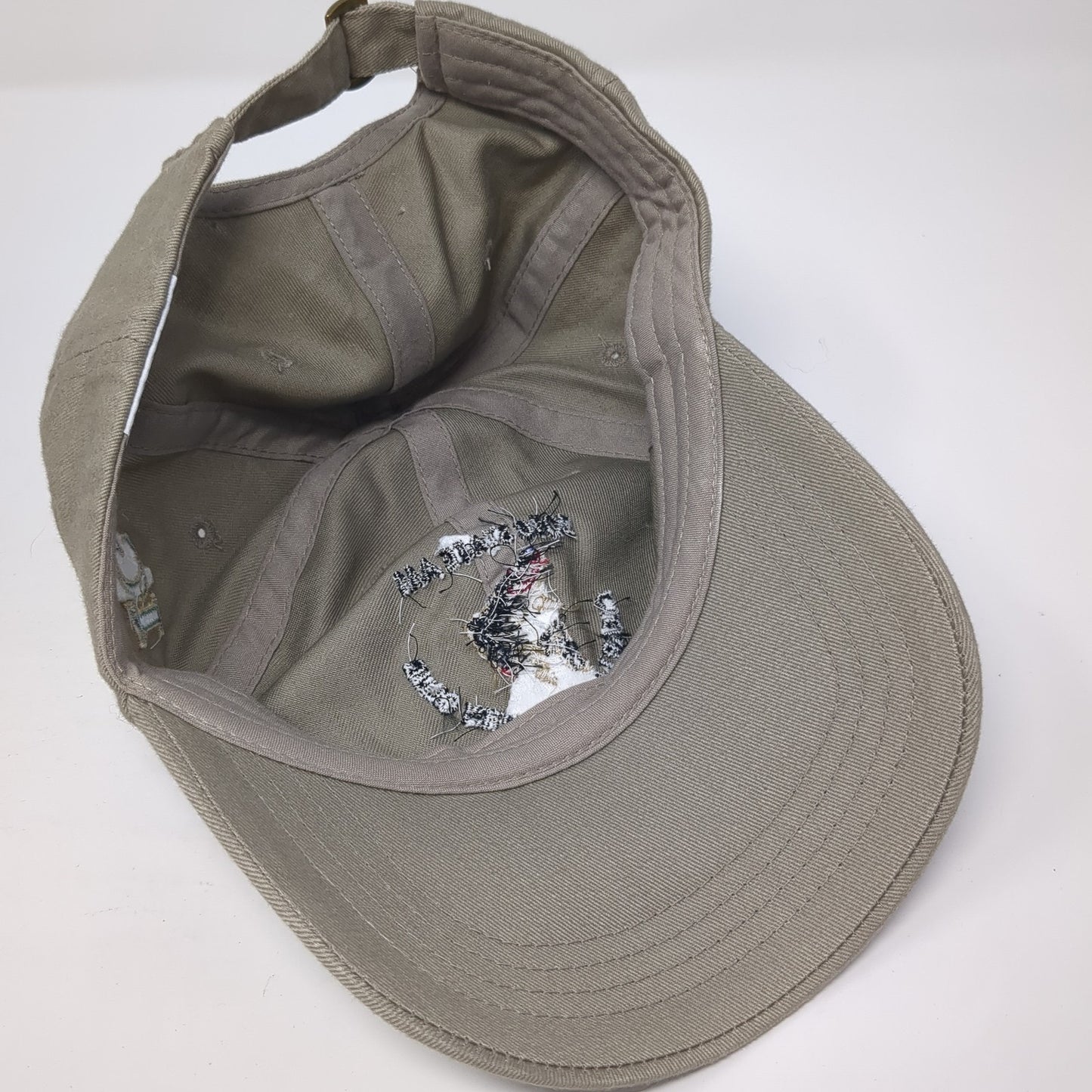 2010 State Am Clear Lake Country Club Baseball Cap Brown OS Adjustable Cotton