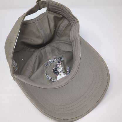 2010 State Am Clear Lake Country Club Baseball Cap Brown OS Adjustable Cotton