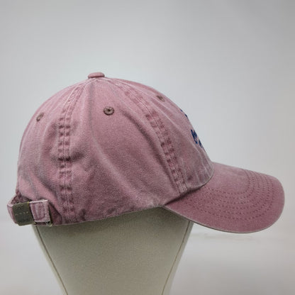 Port Authority Baseball Cap Red One Size Silver Creek Plunge Idaho Hat Cotton