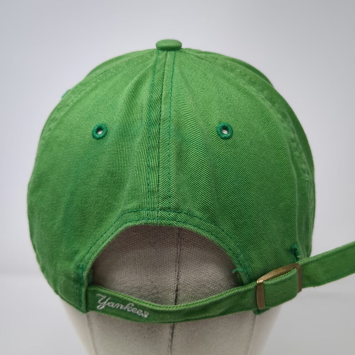 New York Yankees MLB Twins Enterprise Green Baseball Cap OSFA Shamrock Logo Hat