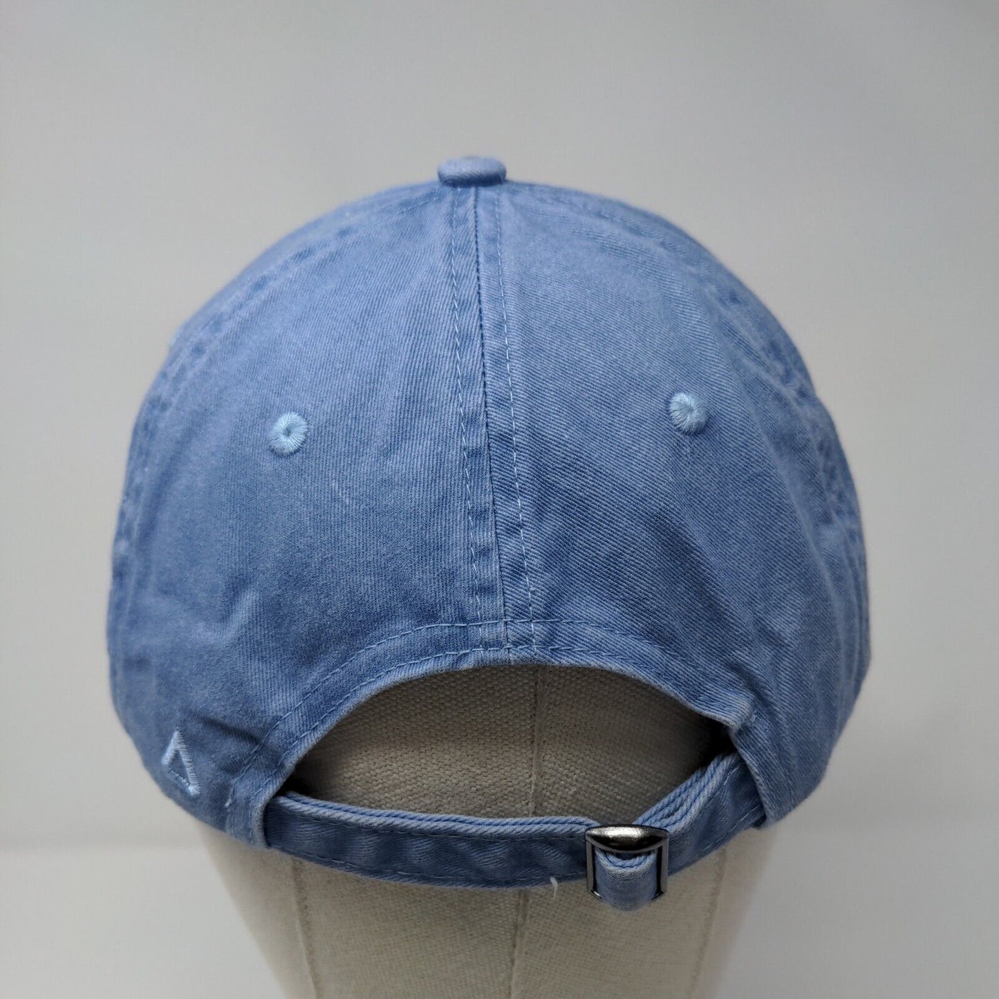 Ahead Casuals Slideback Hat Blue OSFA Mid Fit Adjustable Embroidered 6 Panel