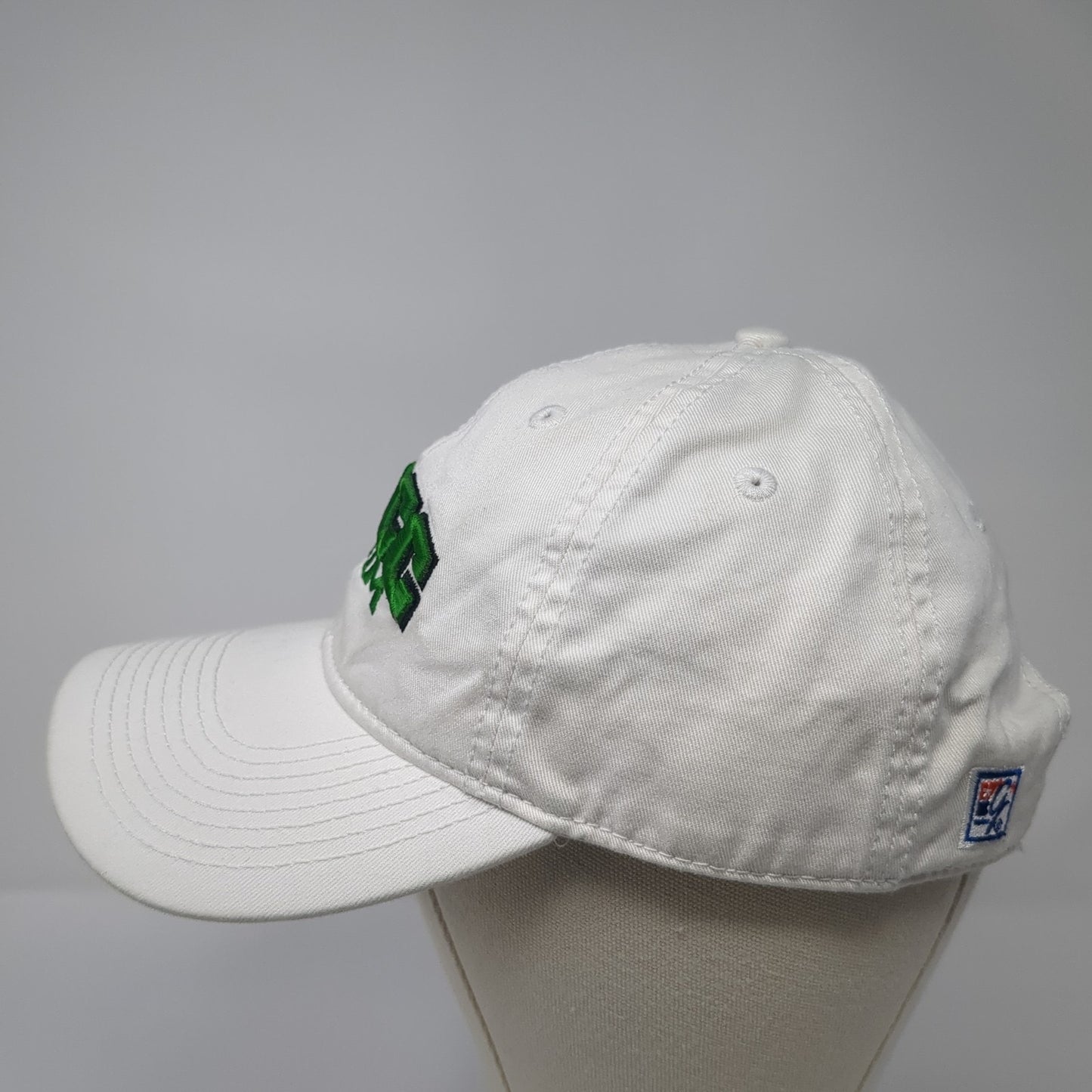 GOCC Swim Slideback Hat White One Size Adjustable Embroidered The Game