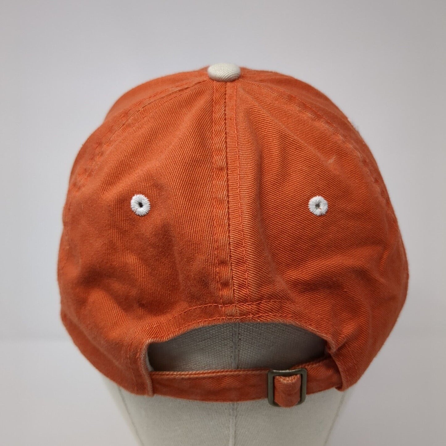 RJS Golf Classic Slideback Hat Orange One Size Adjustable Fahrenheit