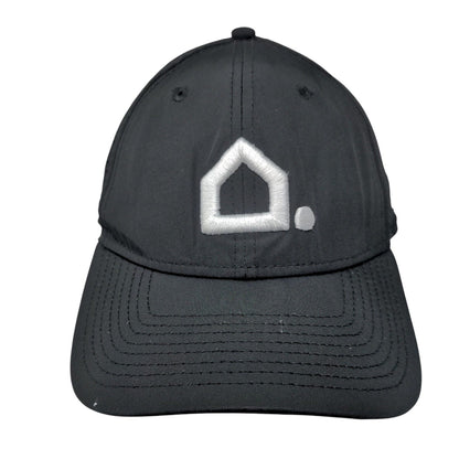 Vivint Strapback Hat Black OSFM Embroidered Laser Cut New Era 9Forty