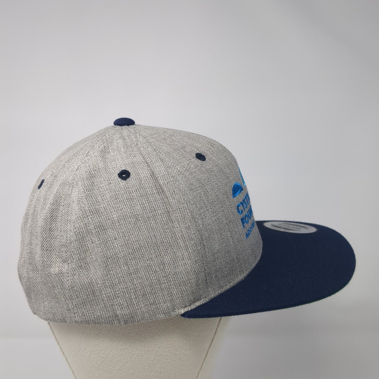 Cystic Fibrosis Foundation Snapback Hat Multi One Size Colorblock Yupoong
