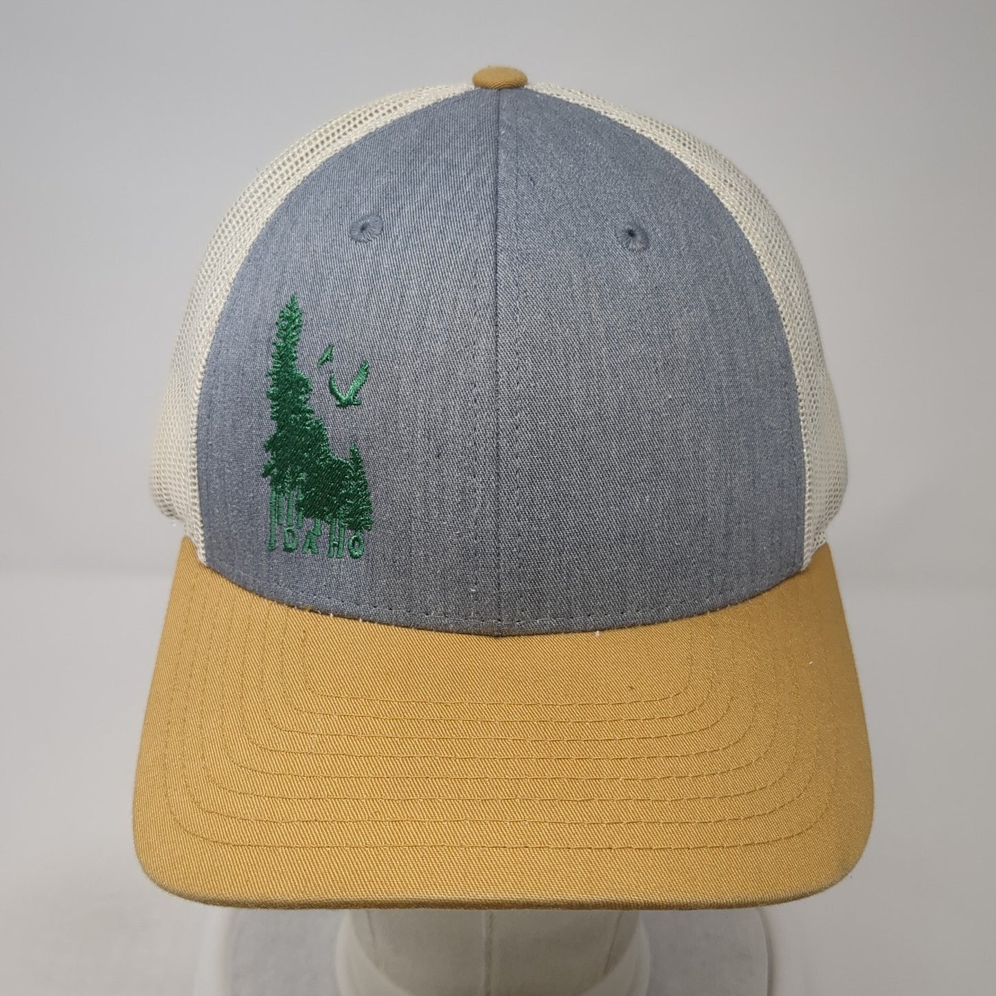 Idaho Snapback Trucker Hat Multicolor Large Adjustable Mesh Back Richardson