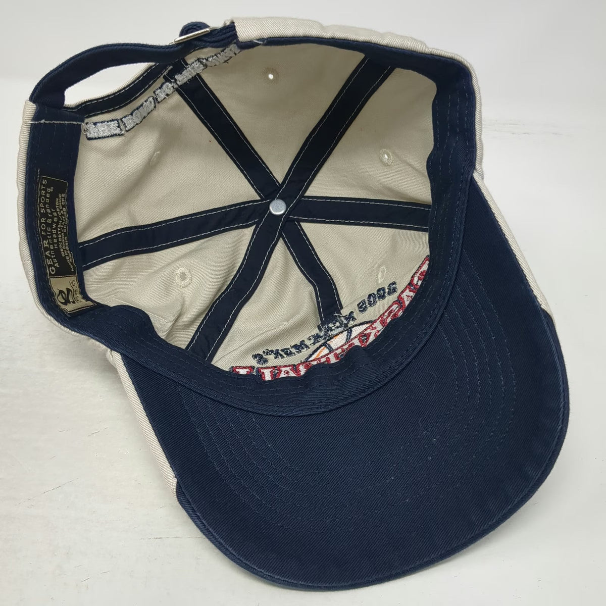 Gear For Sports NCAA 2005 Basketball Championship Beige One Size Hat Boise ID