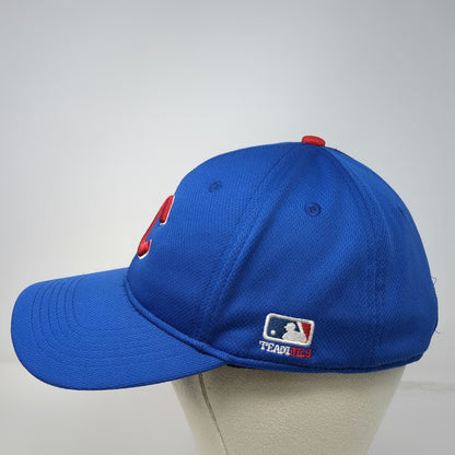 OC Sports Chicago Cubs MLB Baseball Cap Blue One Size Strapback Curved Brim Hat