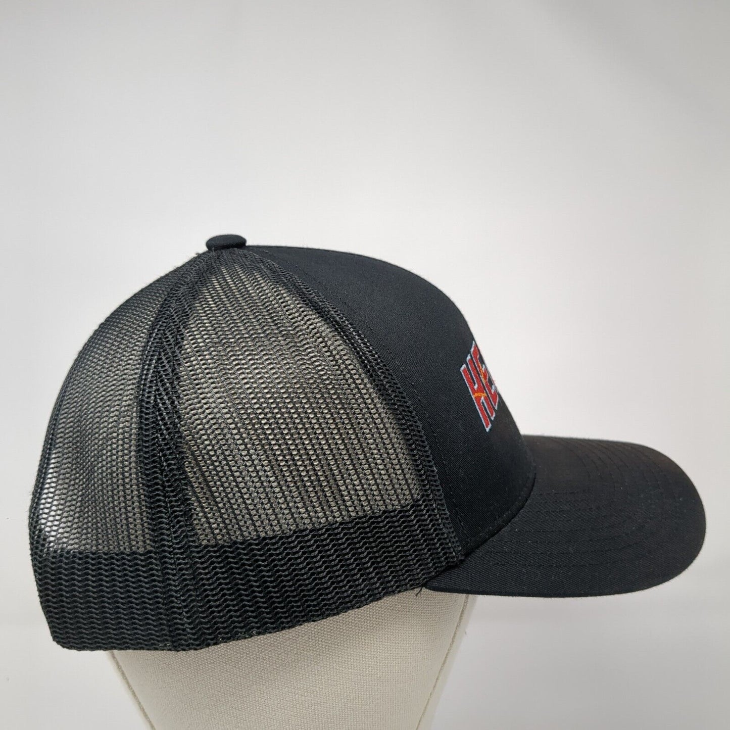 Heat Baseball Snapback Trucker Hat Black One Size Pacific Headwear