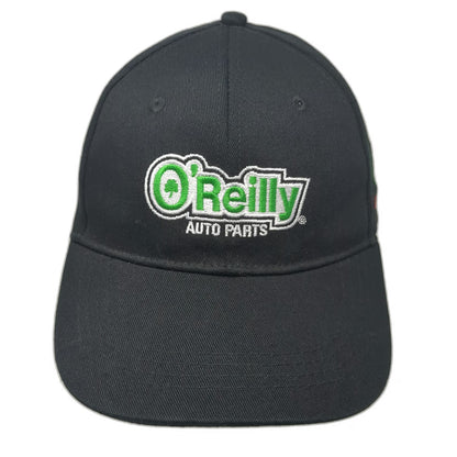 O'Reilly Auto Parts Snapback Black One Size Castrol Logo Shamrock Adjustable Hat