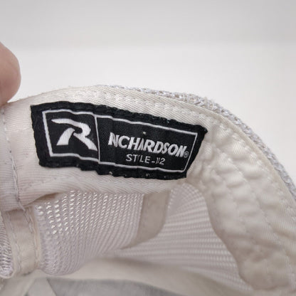 WTF What The Fin? Snapback Trucker Hat Blue OS Adjustable Mesh Back Richardson