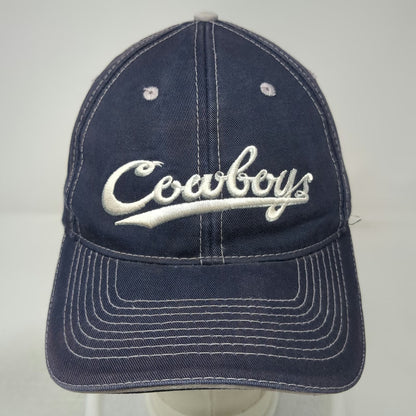 Dallas Cowboys NFL Drew Pearson Blue White One Size Cap Strapback Contrast Hat