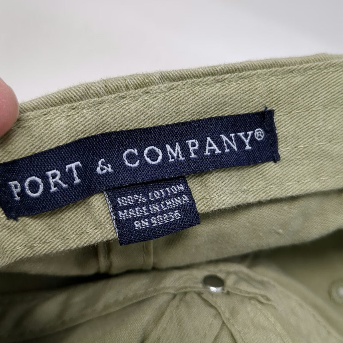 Port & Company Baseball Cap Green Blue One Size Brewster West Embroidered Hat
