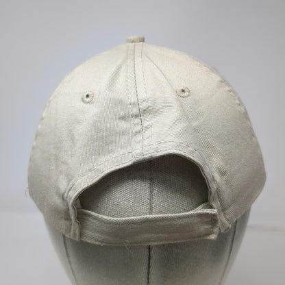 Port & Company Baseball Cap Beige One Size Roaring Springs Water Park Hat Cotton