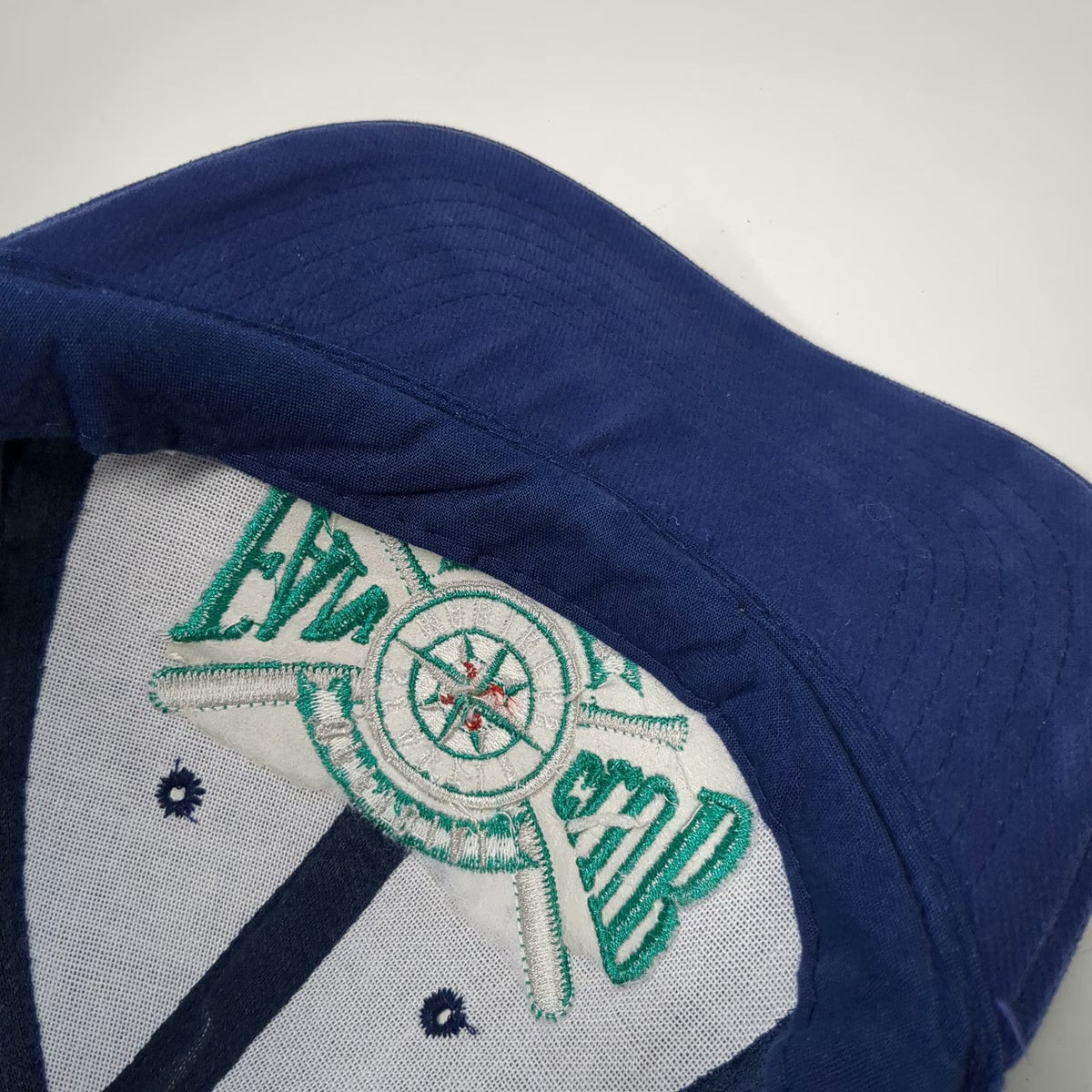 BD&A MLB Seattle Mariners Fan Club Member Blue Snapback Hat One Size Bats Logo