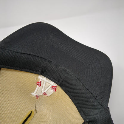 LA Los Angeles Snapback Trucker Hat Black OS Adjustable Mesh Back Rope Nissun